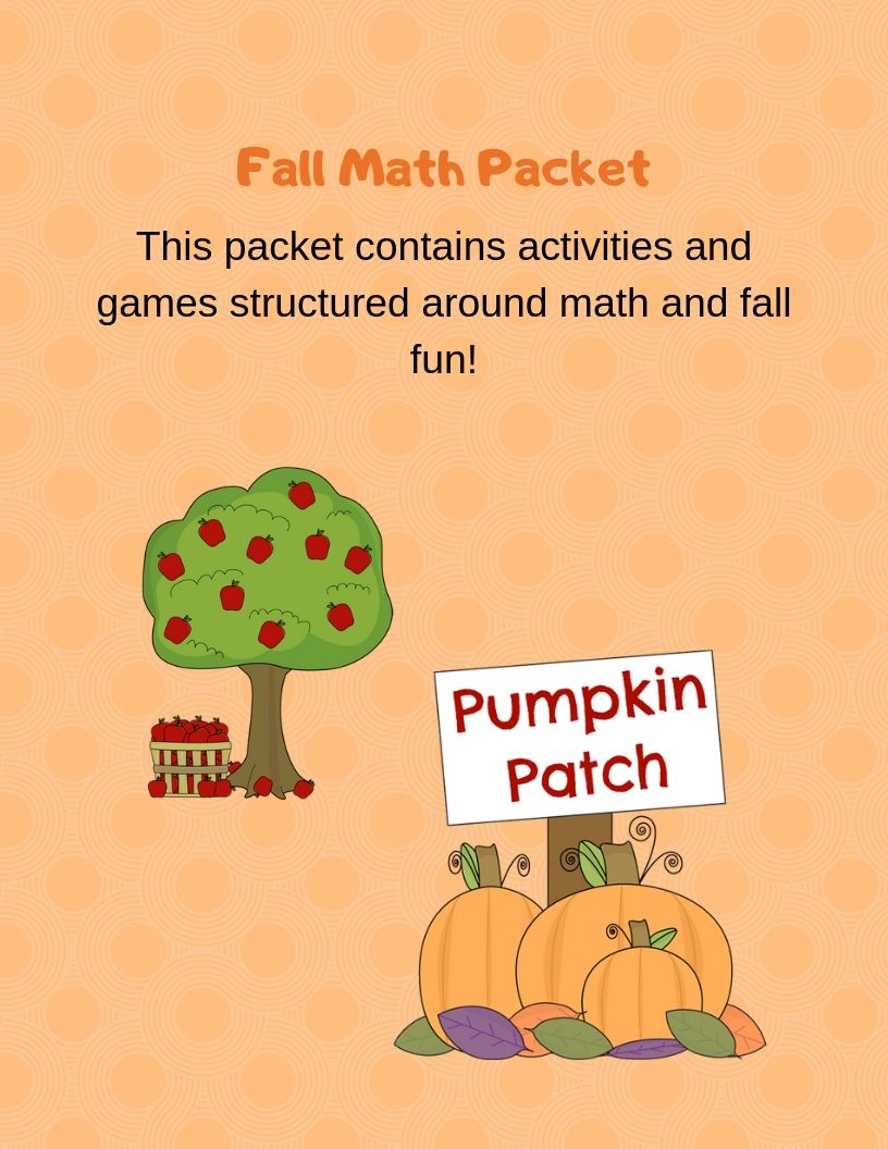 Fall Math Packet